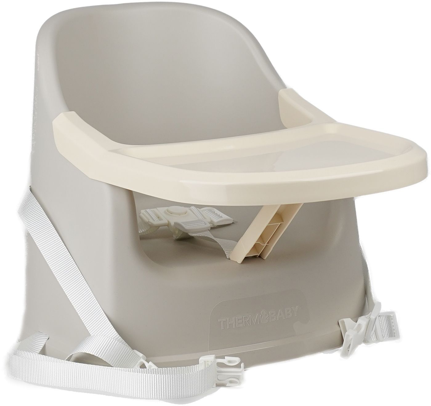 Kinderzitje - THERMOBABY - YOUPLA - Met dienblad - Van 6 tot 36 maanden - Fluweelgrijs