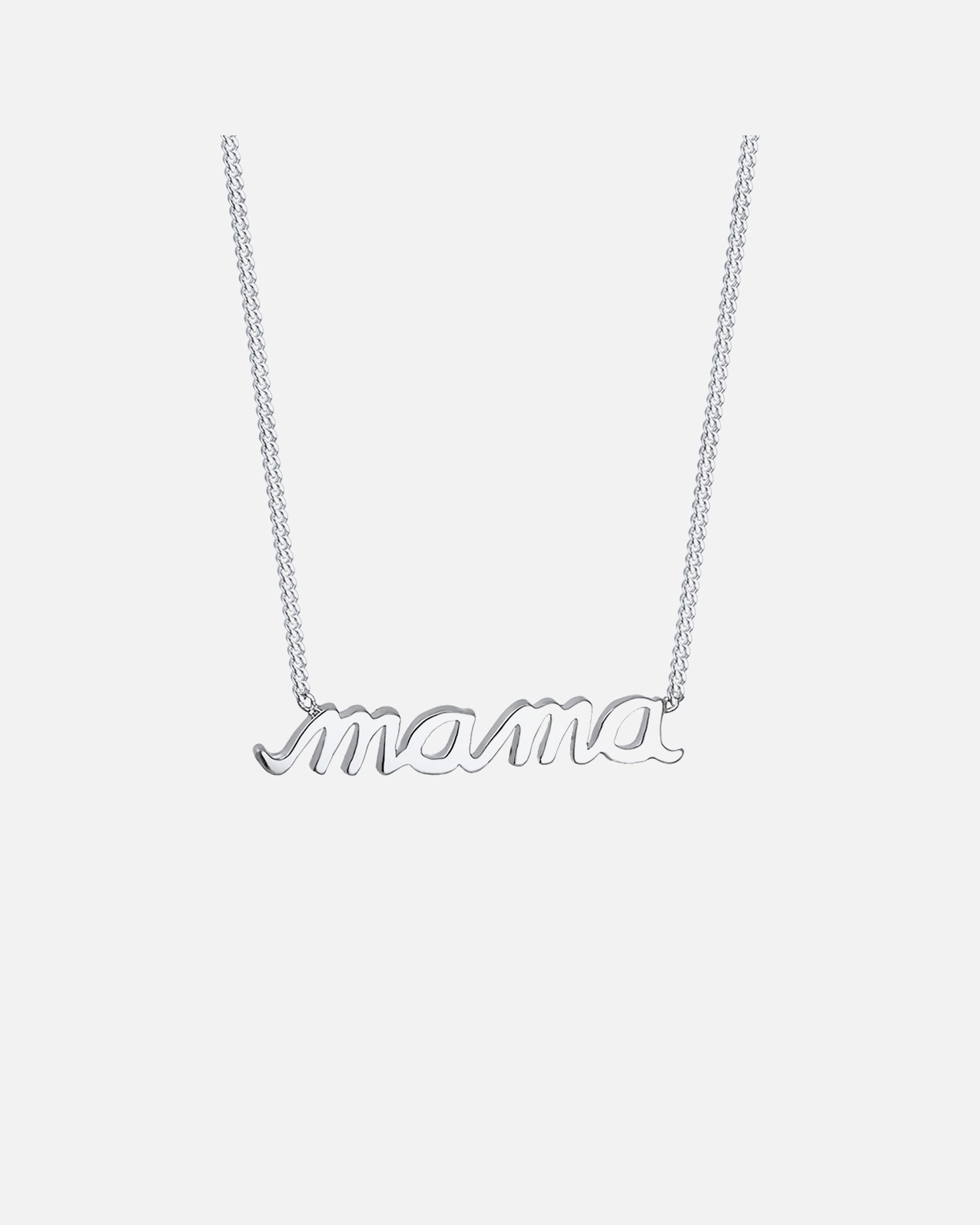 Elli Femme Écriture Mama Amour - (925/1000) Argent