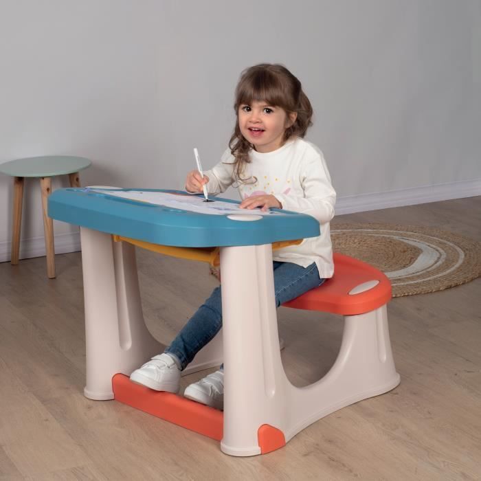 Smoby - Magic Desk - 12 Accessories Included - Ages 2+