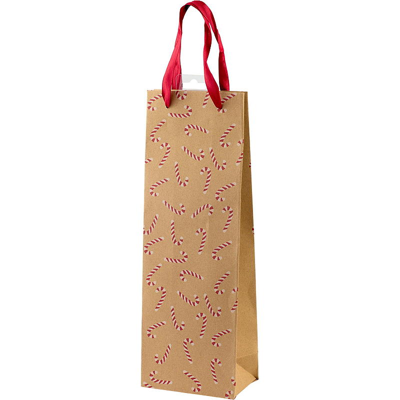 Sac isotherme pour bouteille 36 x 12,5 x 8 cm kraft