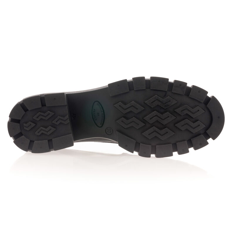 Svarta loafers/båtskor för kvinnor