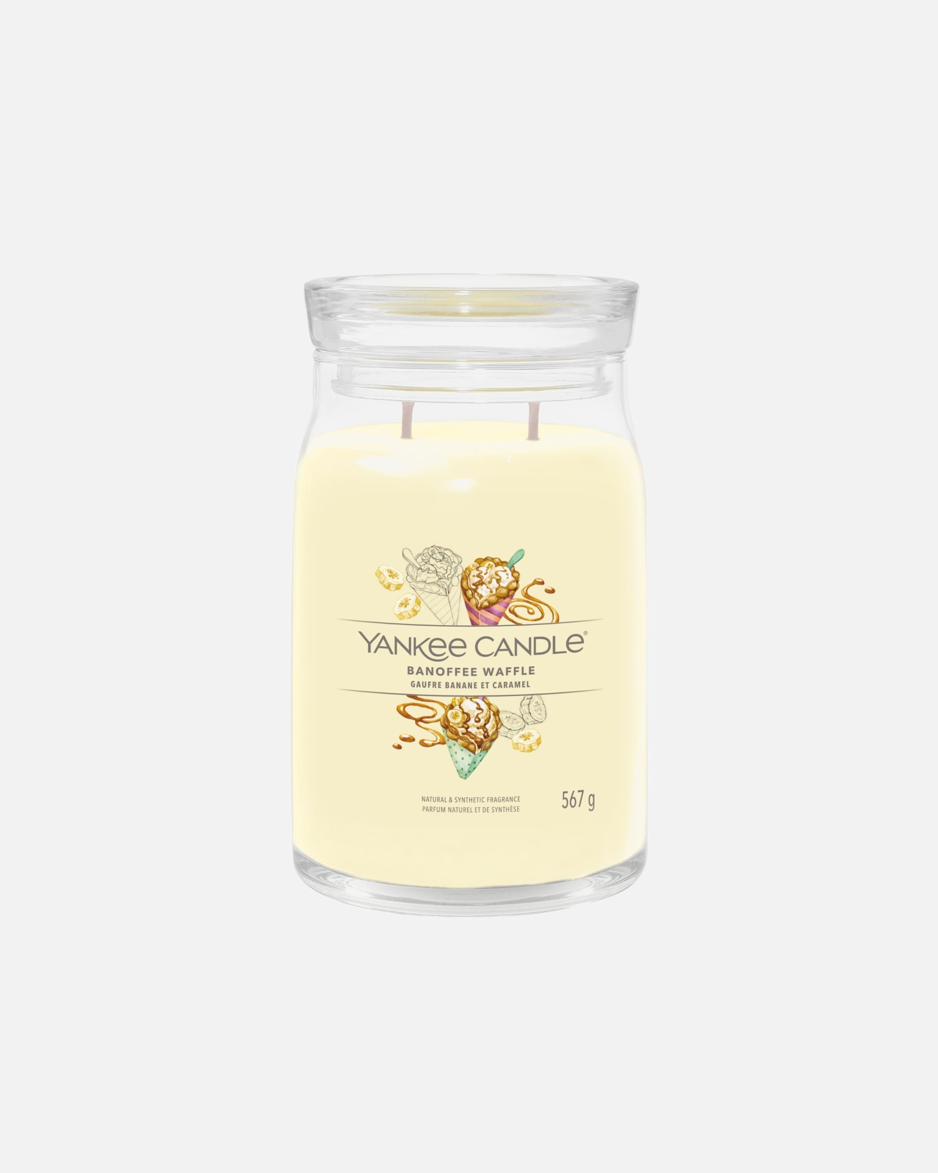 YANKEE CANDLE BANOFFEE WAFFLE