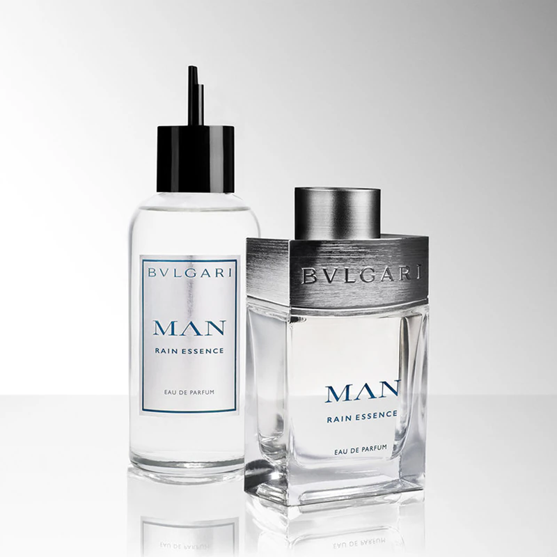 BVLGARI Bvlgari Man Rain Essence Eau de Parfum frasco recarregável para homens
