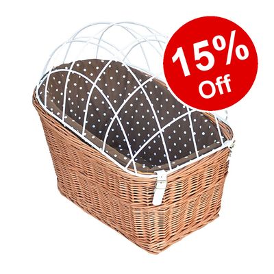 Cesta para cães Aumüller para bicicleta - 15% de desconto!*