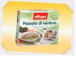 Puré de verduras Milupa, 10 bolsitas para toda la familia.