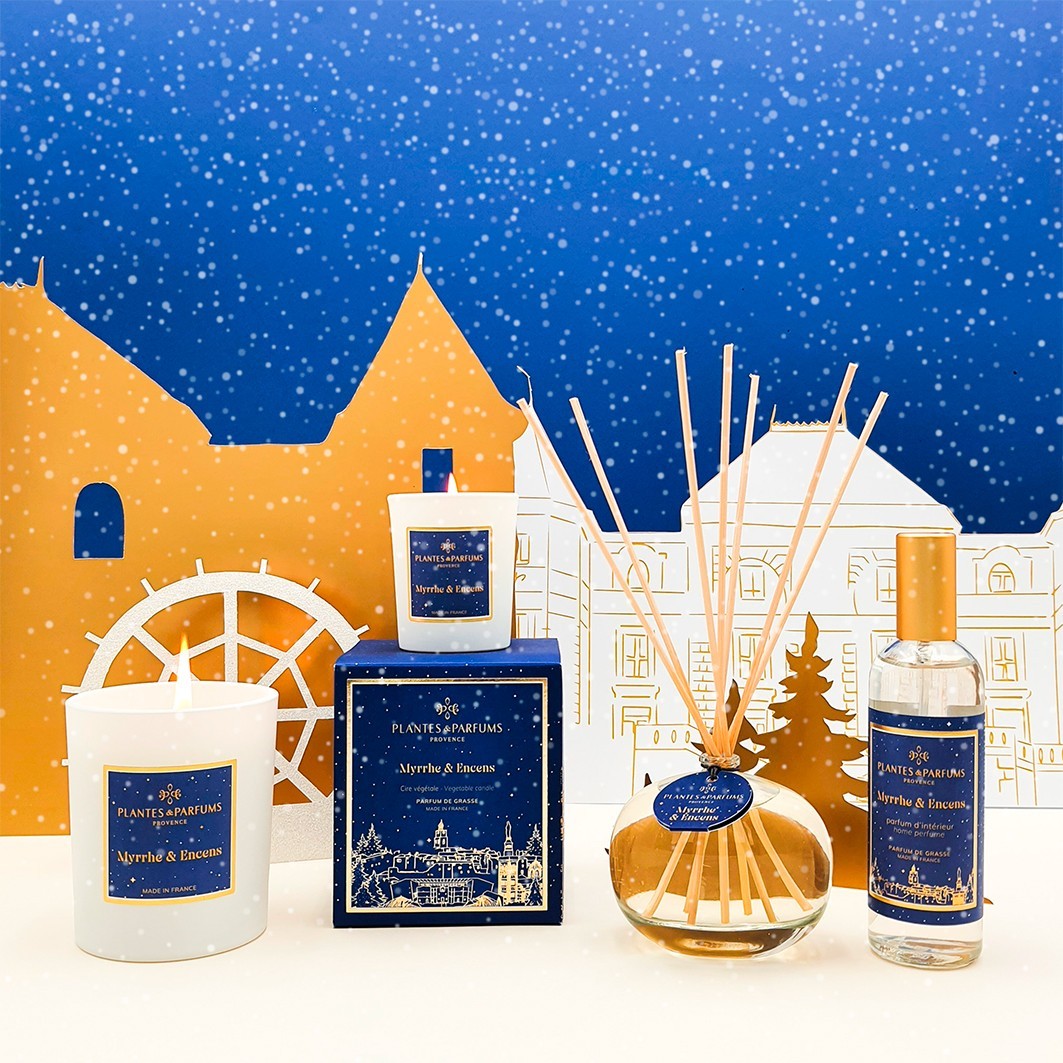 Plantes & Parfums Parfum d'Intérieur Myrrhe & Encens