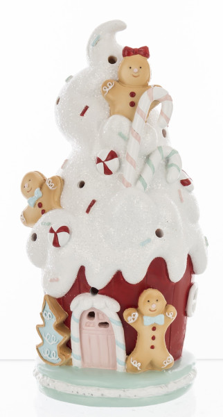 Figurka - domek CAKE-II LED 26x12 cm