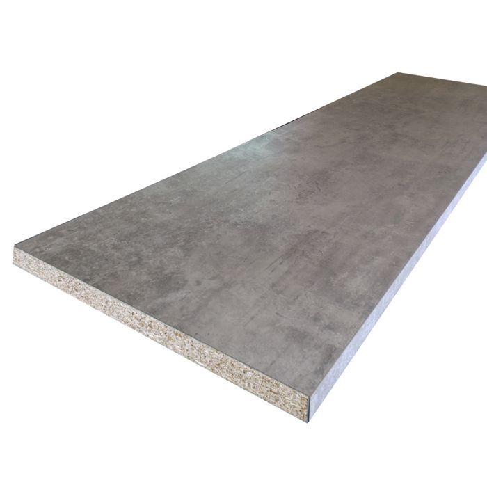Encimera de laminado mineral de 2000 x 650 x 38 mm - PEFC 75%. FORESTEA Dimensiones: 2000 mm x 650 mm x 38 mm