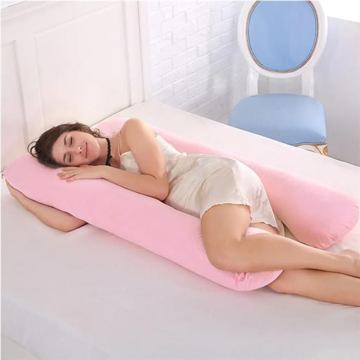 Oreiller de grossesse en forme de U Topchances, oreiller pour dormir sur le côté, oreiller de soutien du dos pour le corps et l YYV