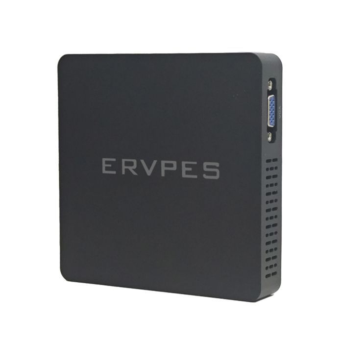 ERVPES B20E Compact Mini PC - Pentium 6500Y - 8GB 128GB SSD - WiFi 5 BT5.0 - HDMI VGA RJ45 - Windows 10