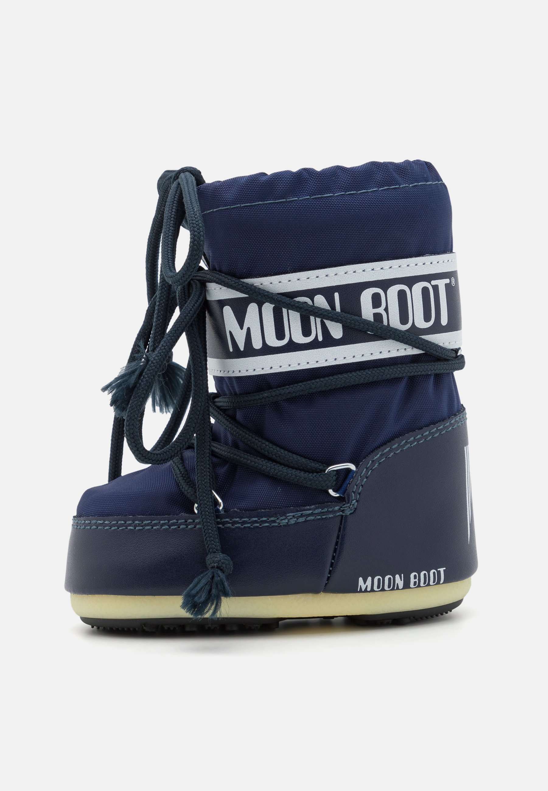 Moon Boot ICON MINI - Bottines à lacets - bleues