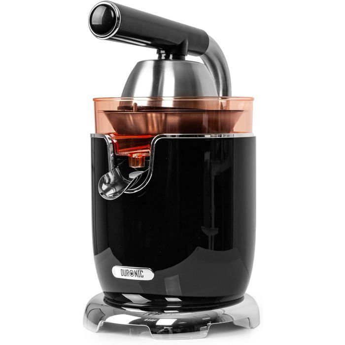 Duronic JE605 Presse-agrumes de 600W | Capacité de 400 ml | Filtre réglable pour la Pulpe | Idéal pour Jus d'Agrumes Oranges