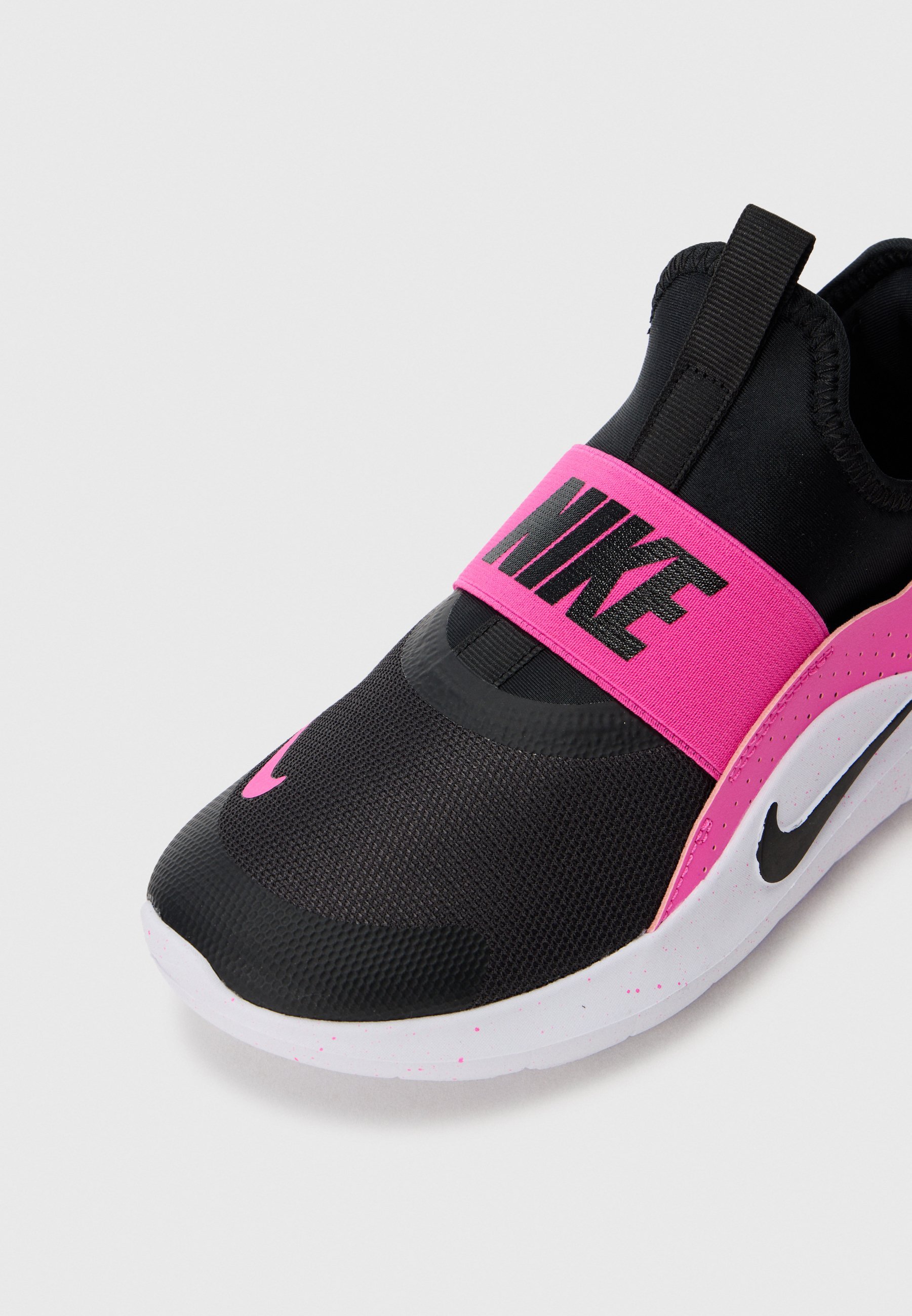 Nike Performance FLEX RUNNER 4 UNISEX - Hardloopschoenen voor op de weg - laser fuchsia/zwart/wit