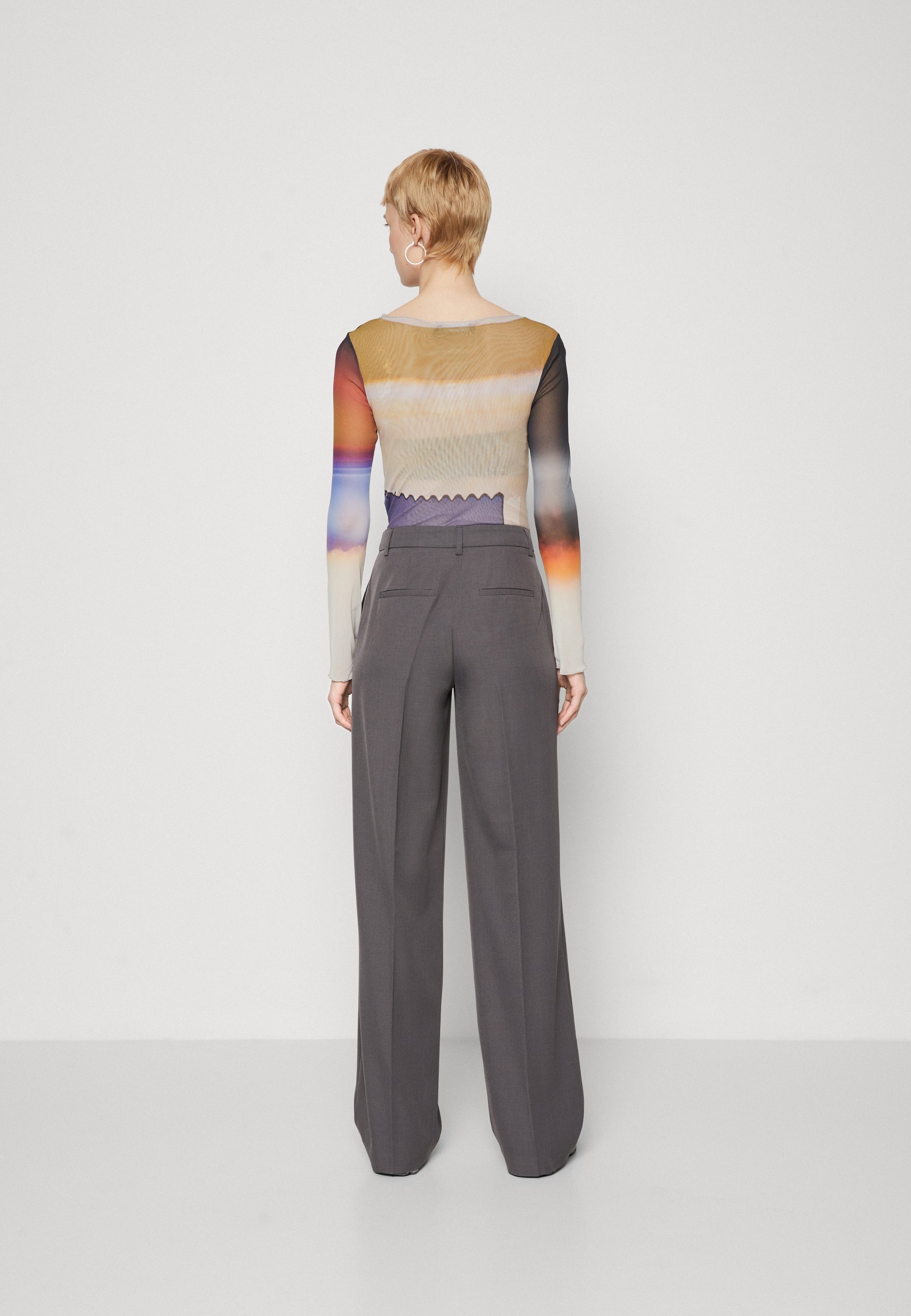 ONLY Tall ONLHELENE - Pantaloni - grigio melange medio