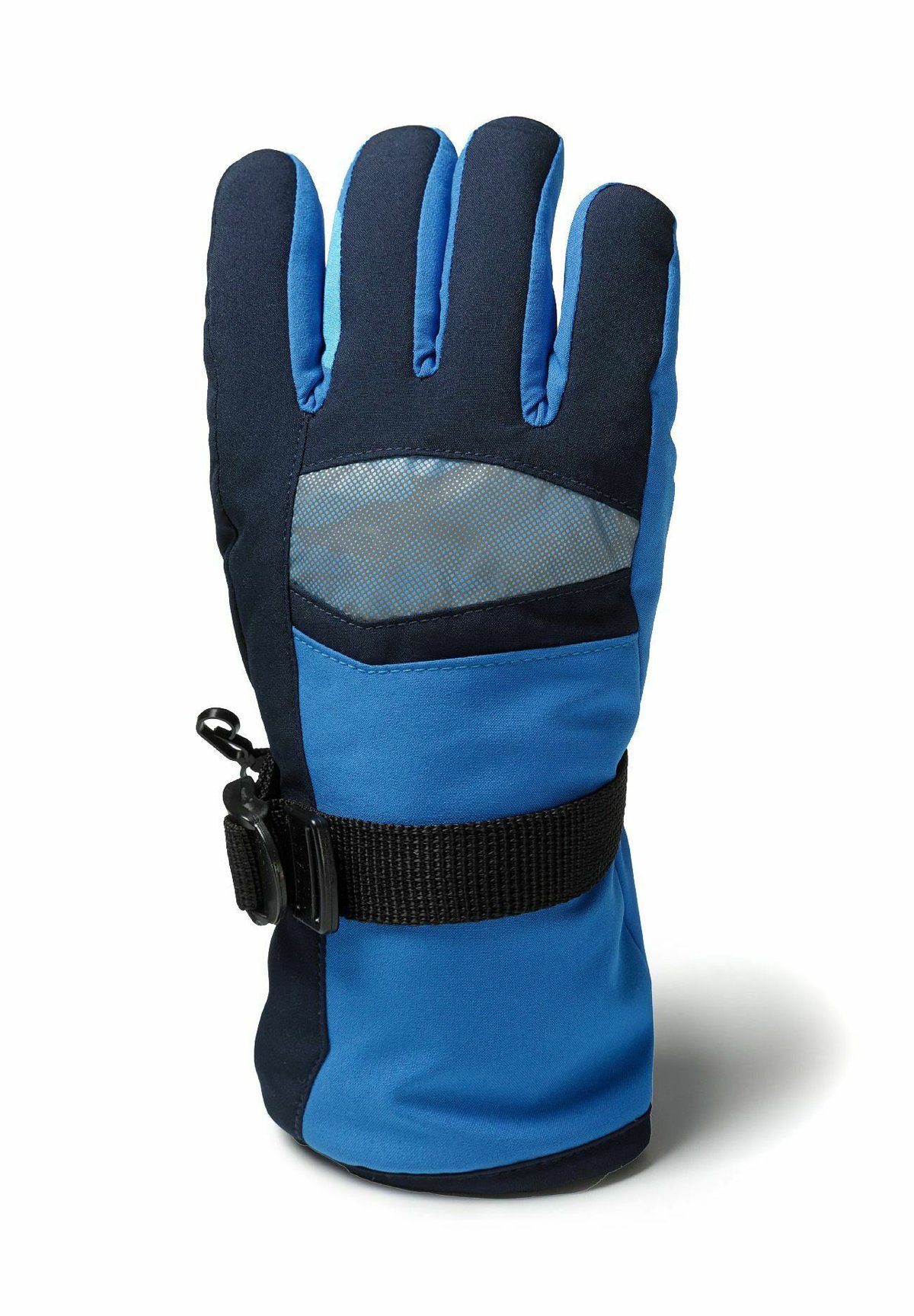 Guanti MINOTI impermeabili con inserto riflettente - blu