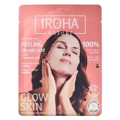 Masque à l'acide glycolique Iroha Nature Perfect Skin Peeling 23 ml