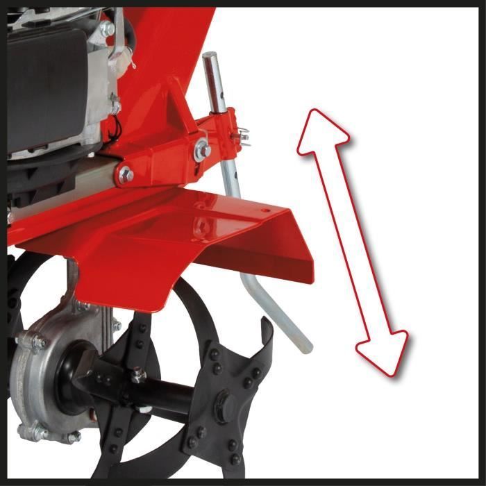 Einhell Motobineuse thermique GC-MT 2236 (2.2 kW, profondeur de travail jusqu’à 220 mm, moteur 4 temps)