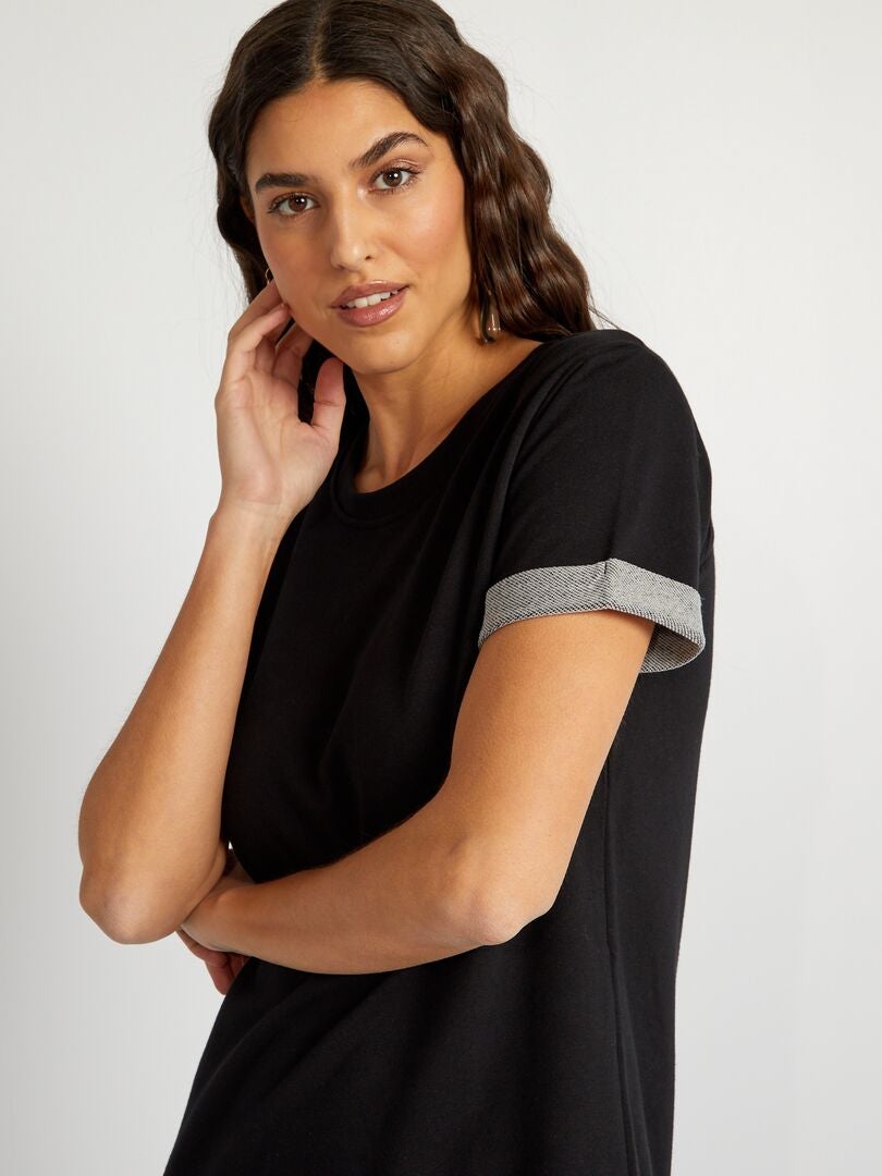 Sukienka-bluza 'JDY' - czarna