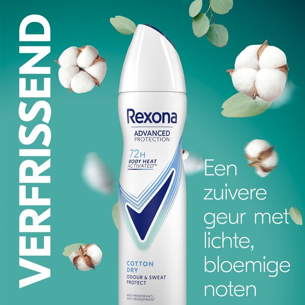 Rexona Women Advanced Protection Cotton Dry Spray Antitranspirante<br>150ml