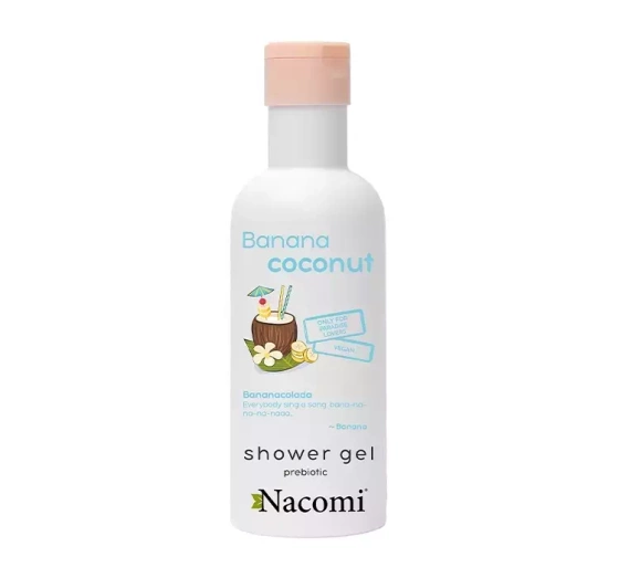 Nacomi Banana Coconut żel pod prysznic 300 ml