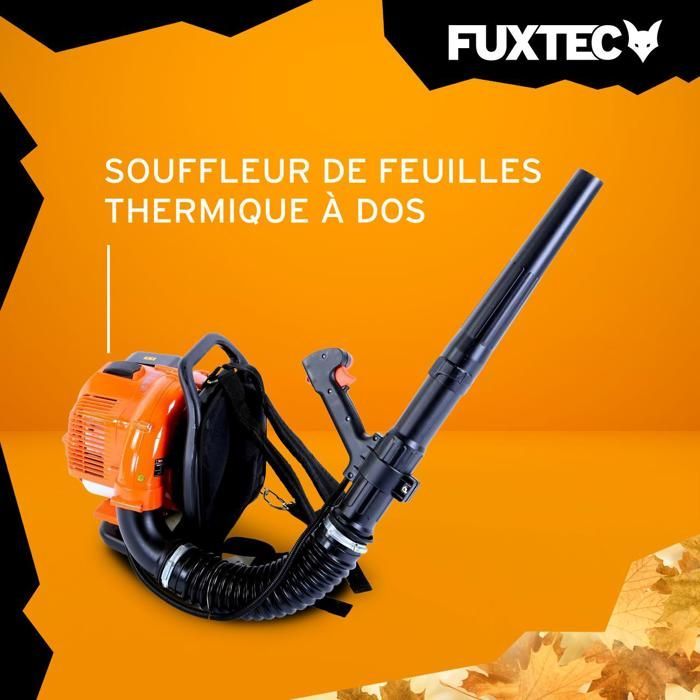 Soplador de hojas de mochila FUXTEC FX-LB133T - 900 W 33 cc 300 km/h