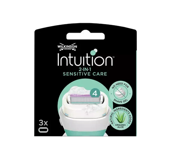 Wilkinson Sword Intuition Sensitive Care wkłady do maszynki do golenia dla kobiet 3 sztuki