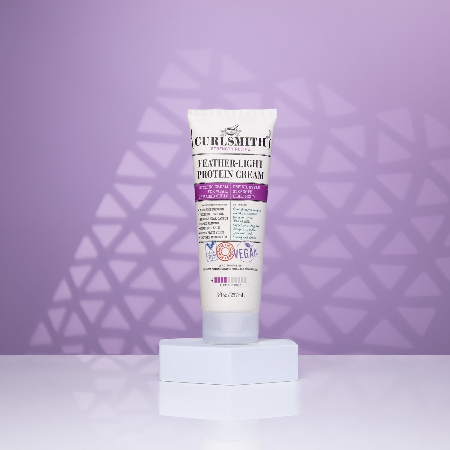 Curlsmith ľahký proteínový krém na vlasy - 237 ml