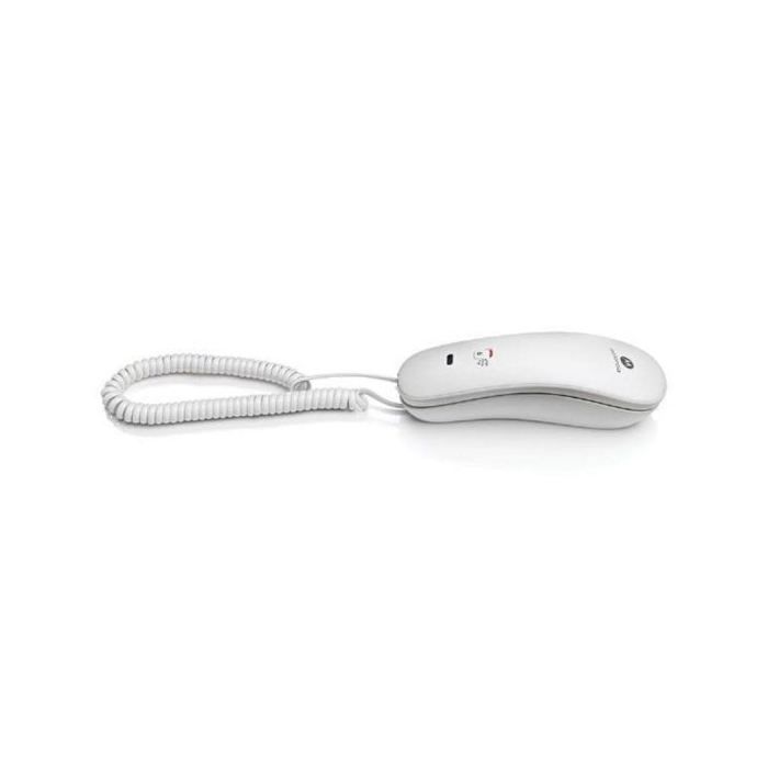 Telefone com fio - MOTOROLA - CT50 - 10 teclas de discagem rápida - Indicador visual de chamada - Montável na parede