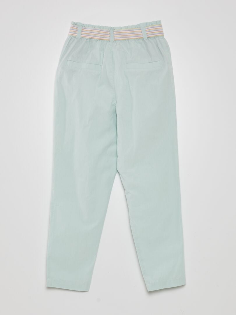 Calça Carrot Fit - BRANCA