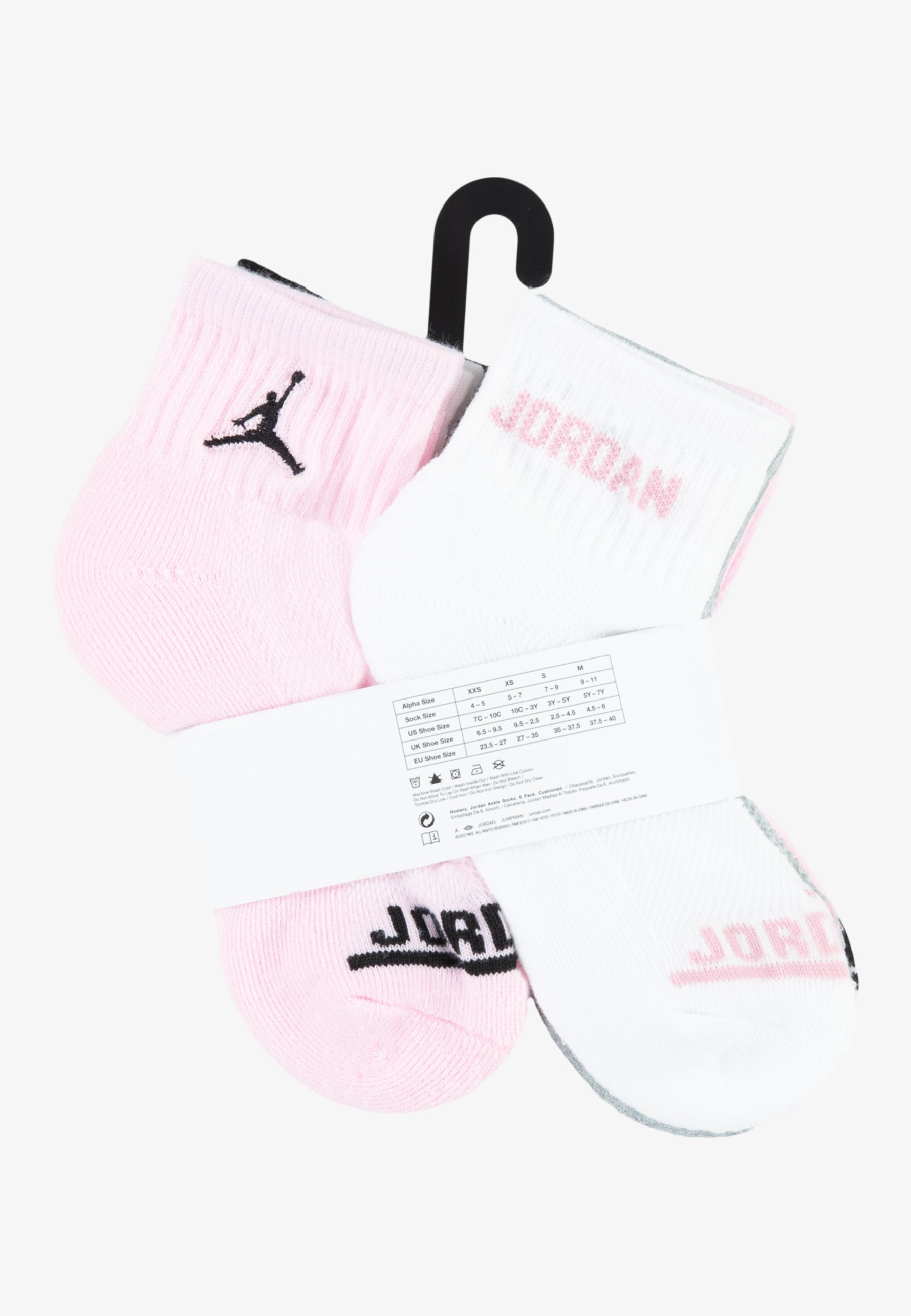 Jordan LEGEND 6-PACK - Sportsokken - roze schuim