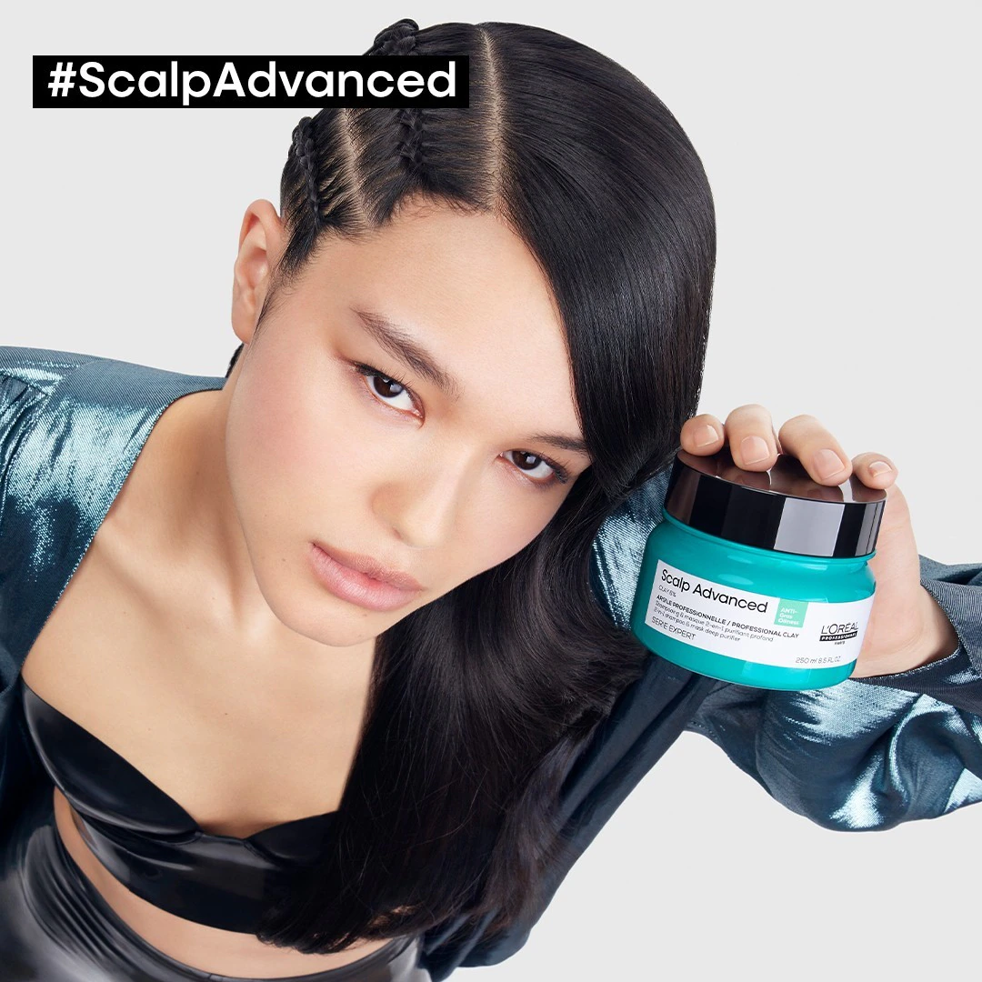 L´Oréal Professionnel Paris Serie Expert Scalp Advanced - Argile professionnelle shampoing et masque 2-en-1