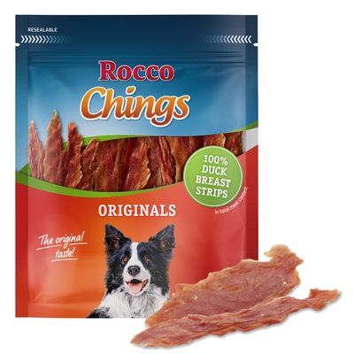 Rocco Chings Originals kachní prsní stripsy