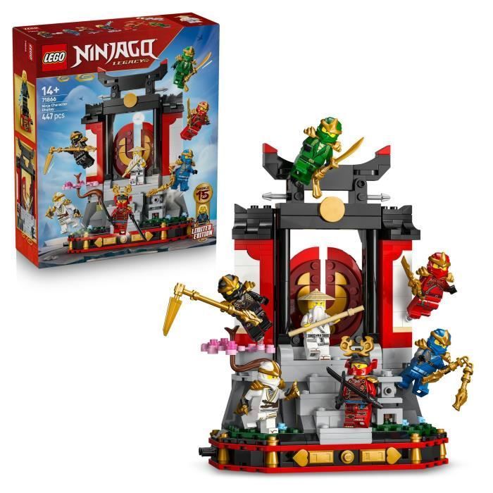 LEGO NINJAGO 71866 15e Anniversaire : Collection des Personnages Ninjas - Jeu dès 14 ans
