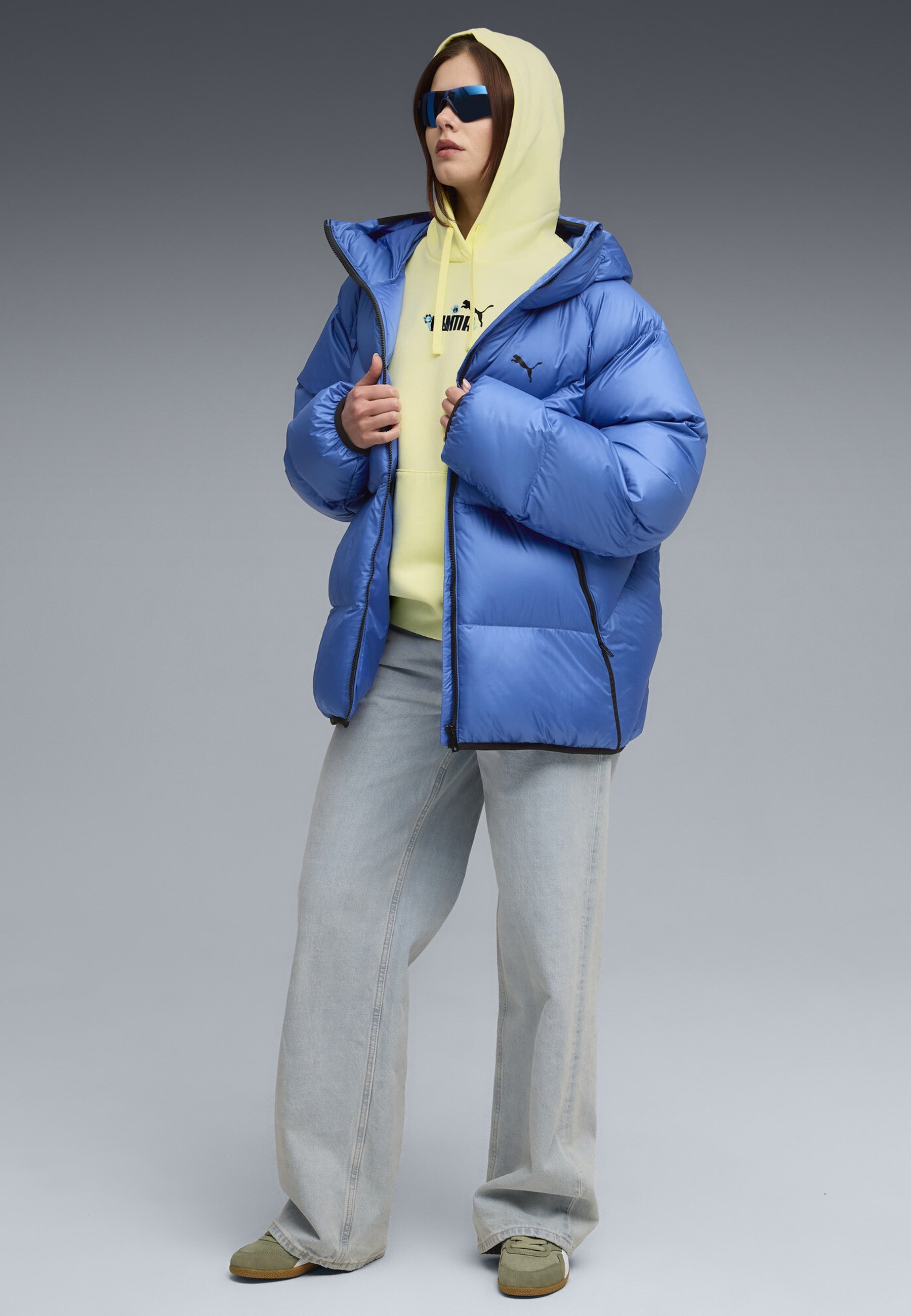 Puma NATURE COMFORT - Sweat à capuche - lune dorée