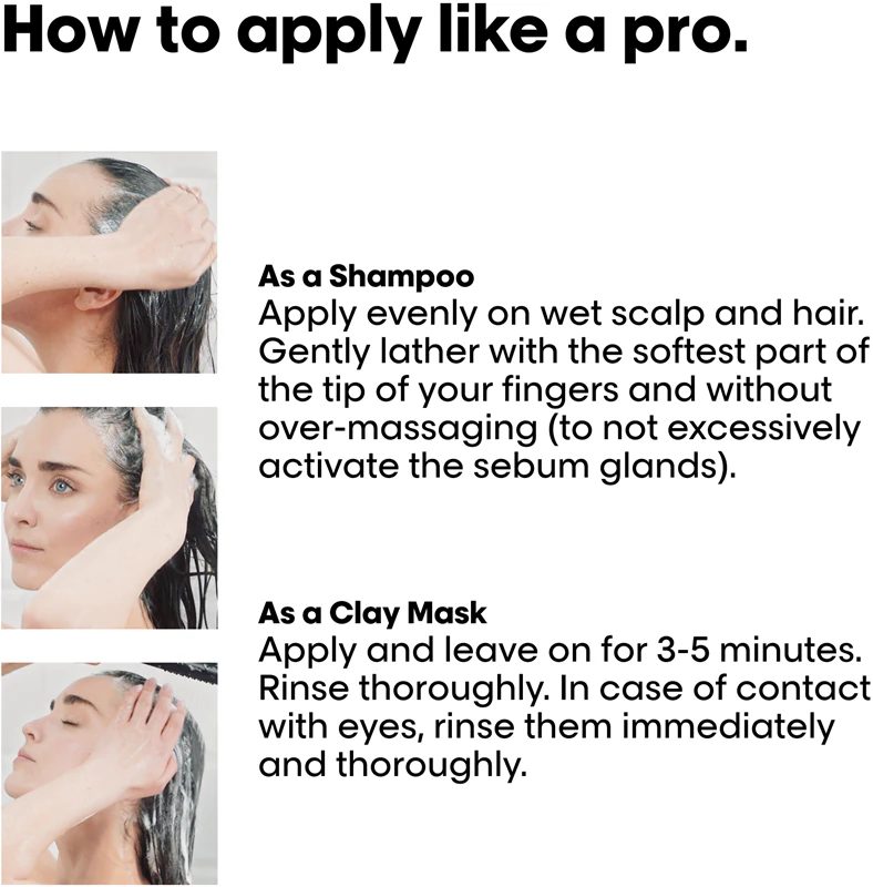 L'Oréal Professionnel Serie Expert Scalp Advanced 2-in-1 shampoo en masker voor vet haar en hoofdhuid