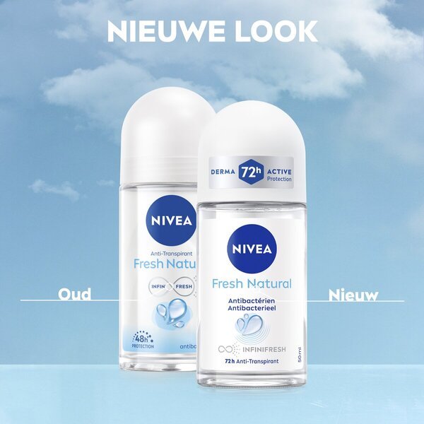 NIVEA Fresh Natural antiperspirantný valček<br>50ml