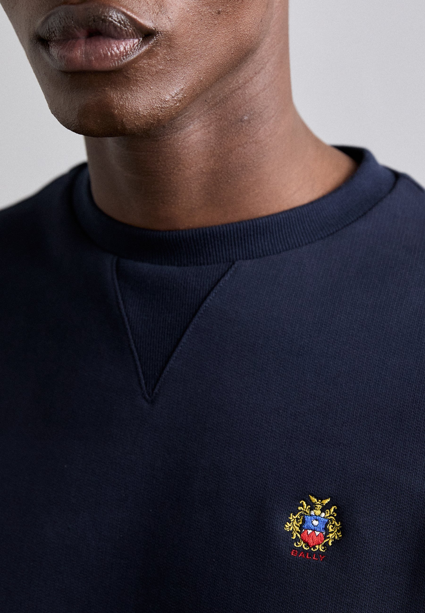 Bally-sweatshirt - marineblauw