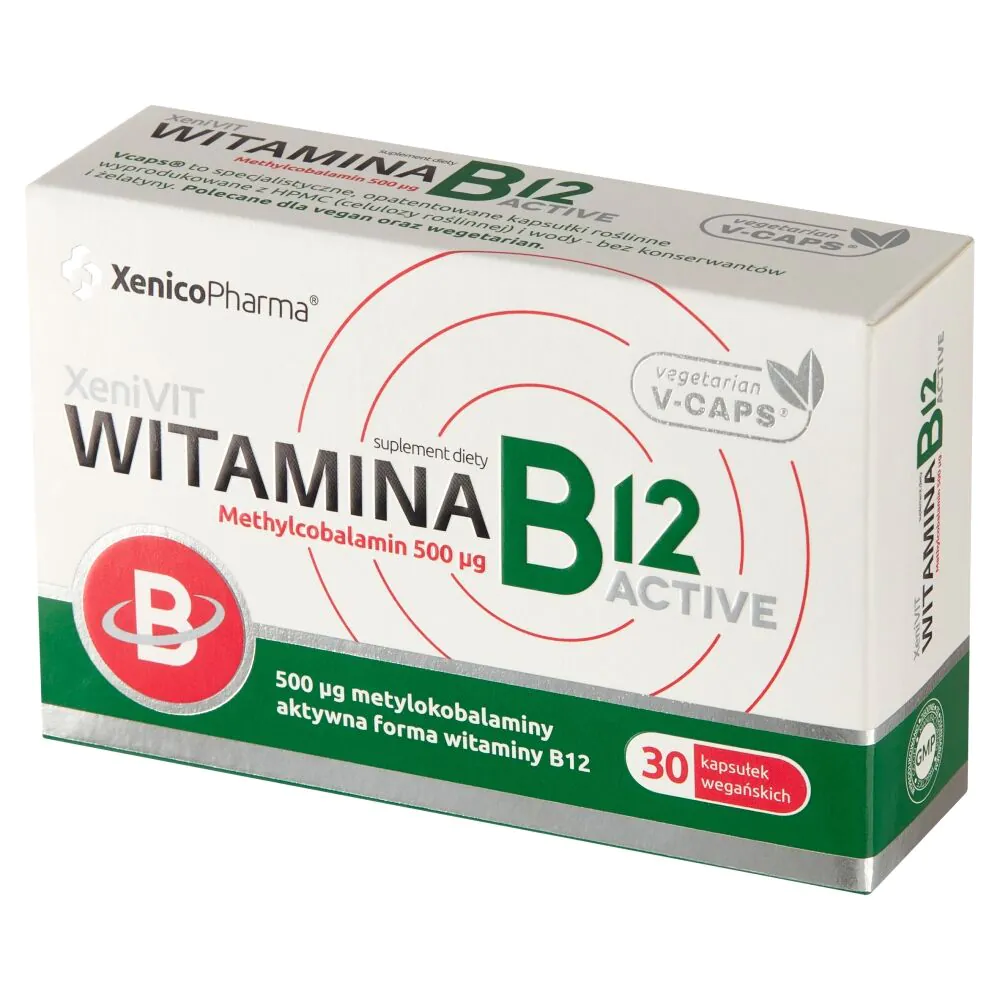 Xenivit Witamina B12 Active, Kapsułki