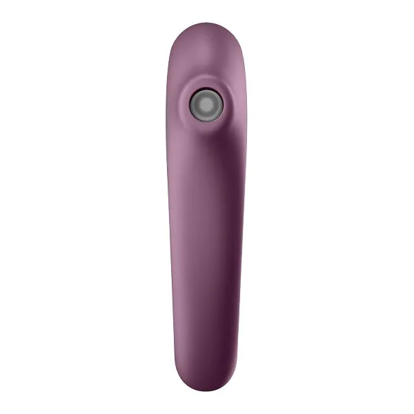 Satisfyer Masażer Dual Kiss Wine Red Masażer intymny