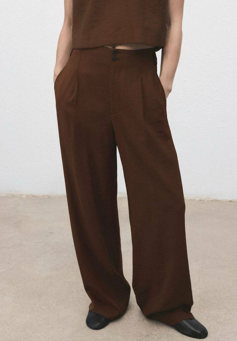 Mango Broek - bruin