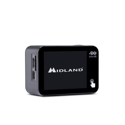 Cameră sport Midland H9 Pro 4k, 30fps și 20mp, rezistentă la apă până la 30m