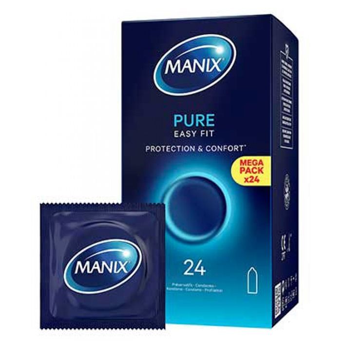Manix Pure Boite de 24 Préservatifs