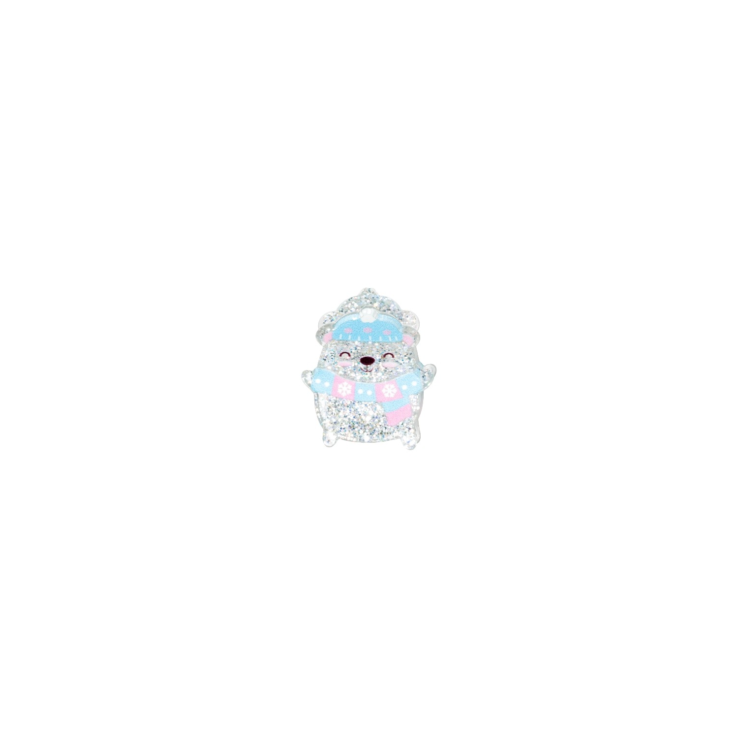Ščipalka za lase Invisibobble Cozy Snowy Friends – 1 kos