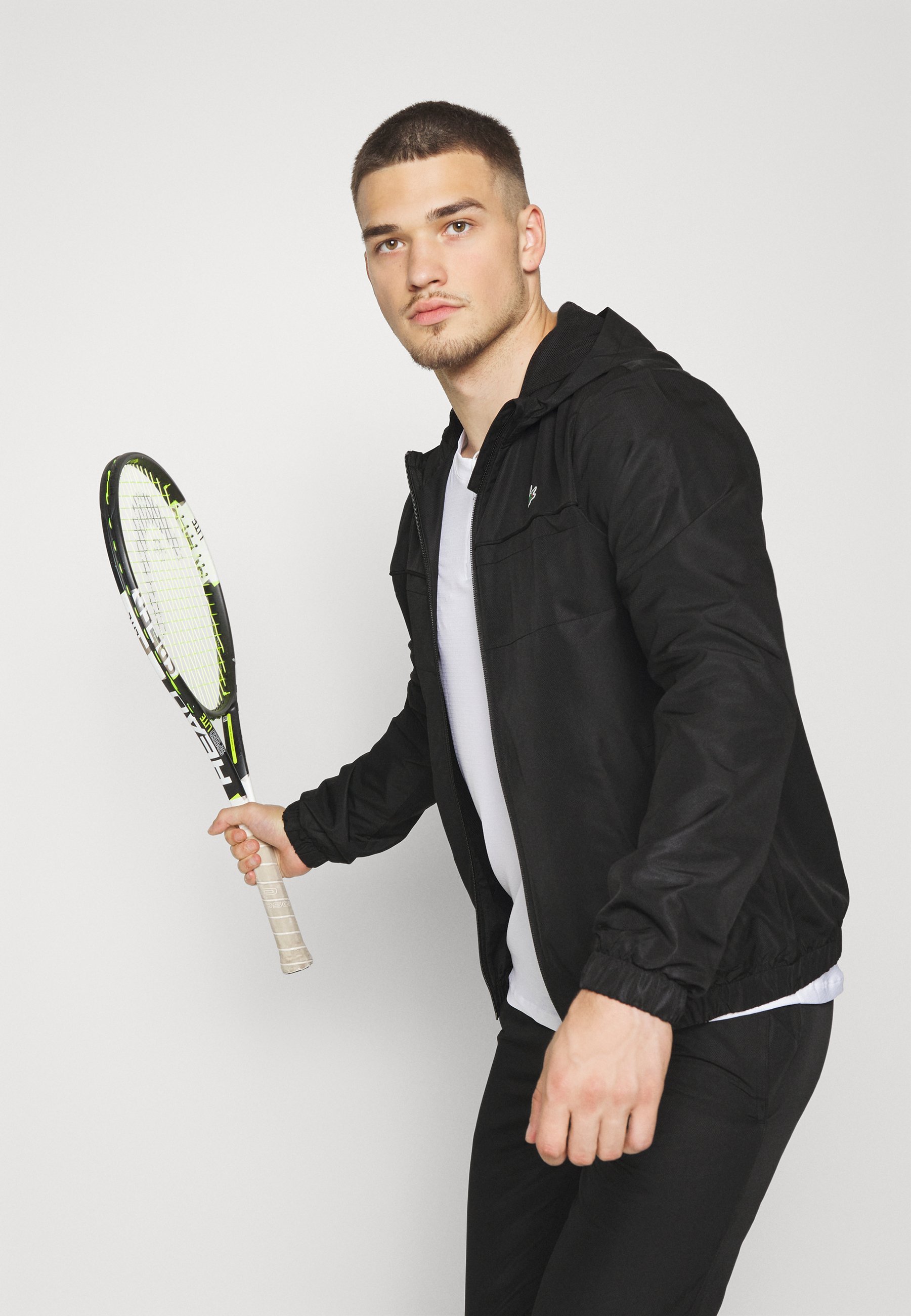 Lacoste Sport Trainingsanzug mit Kapuze - Trainingsanzug - schwarz