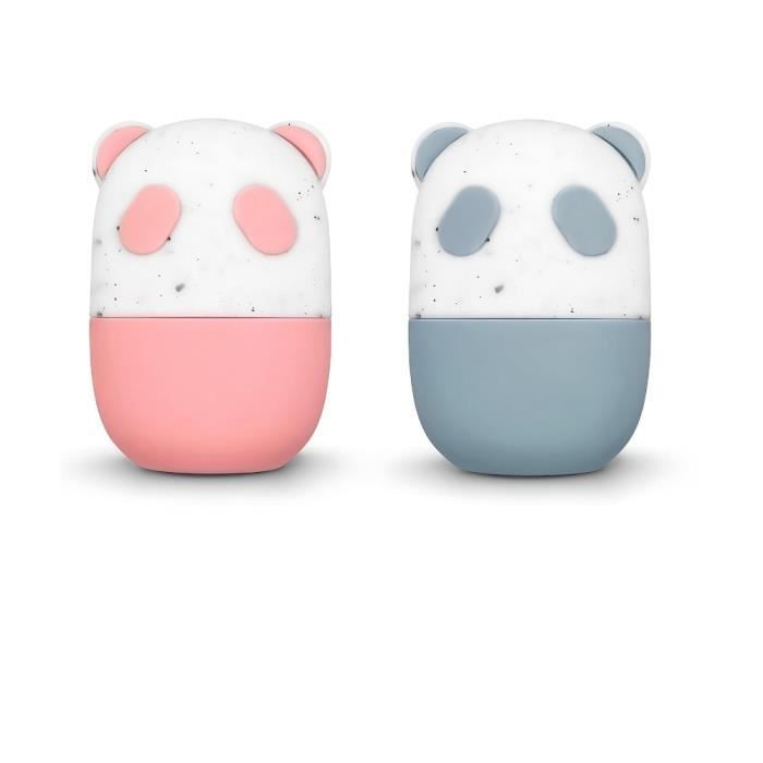 Lot de 2 rouleaux de glace Panda pour visage, yeux et cou - Éclat de peau & amélioration naturelle