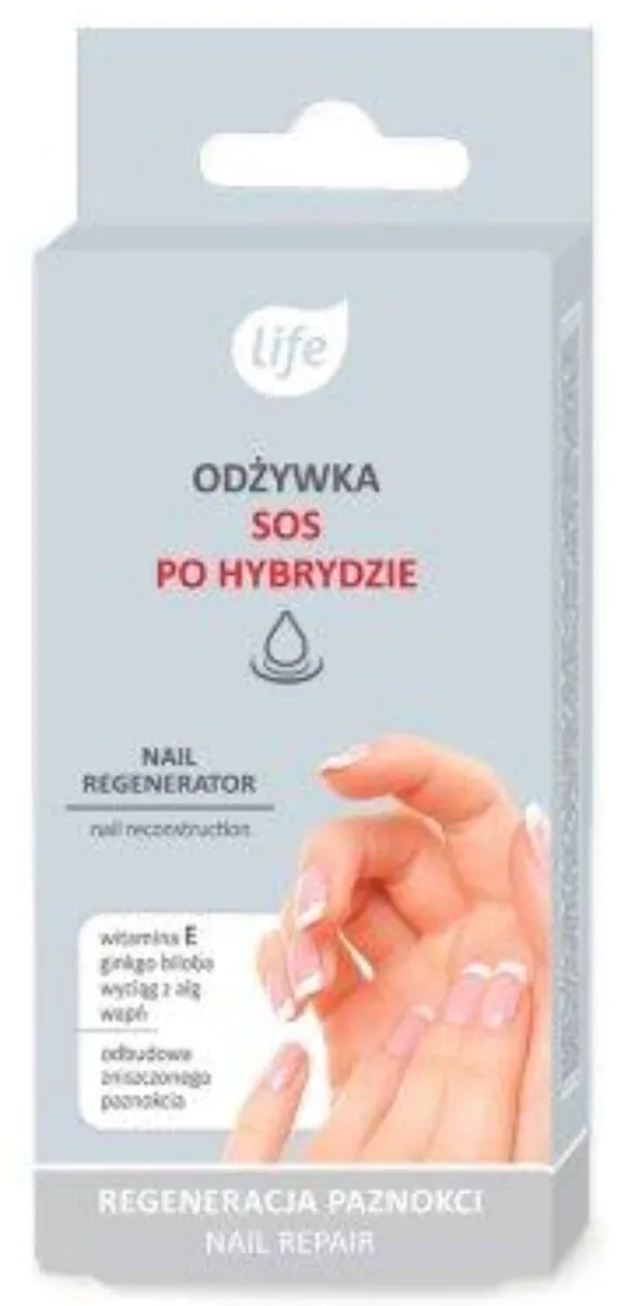 Life Odżywka do paznokci SOS po hybrydzie