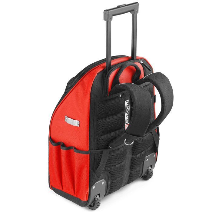 Zaino con ruote - FACOM - BS.RBPB - Tessuto 1200 denari - Scomparto rigido impermeabile - Scomparto per laptop da 15 pollici