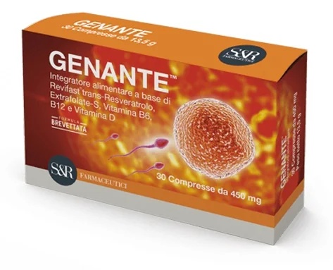 S&R FARMACEUTICI Genante 30 tabletten Voedingssupplement ter ondersteuning van de vruchtbaarheid