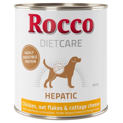 Rocco Diet Care Hepatic - Pui cu Fulgi de Ovăz și Brânză de Vaci