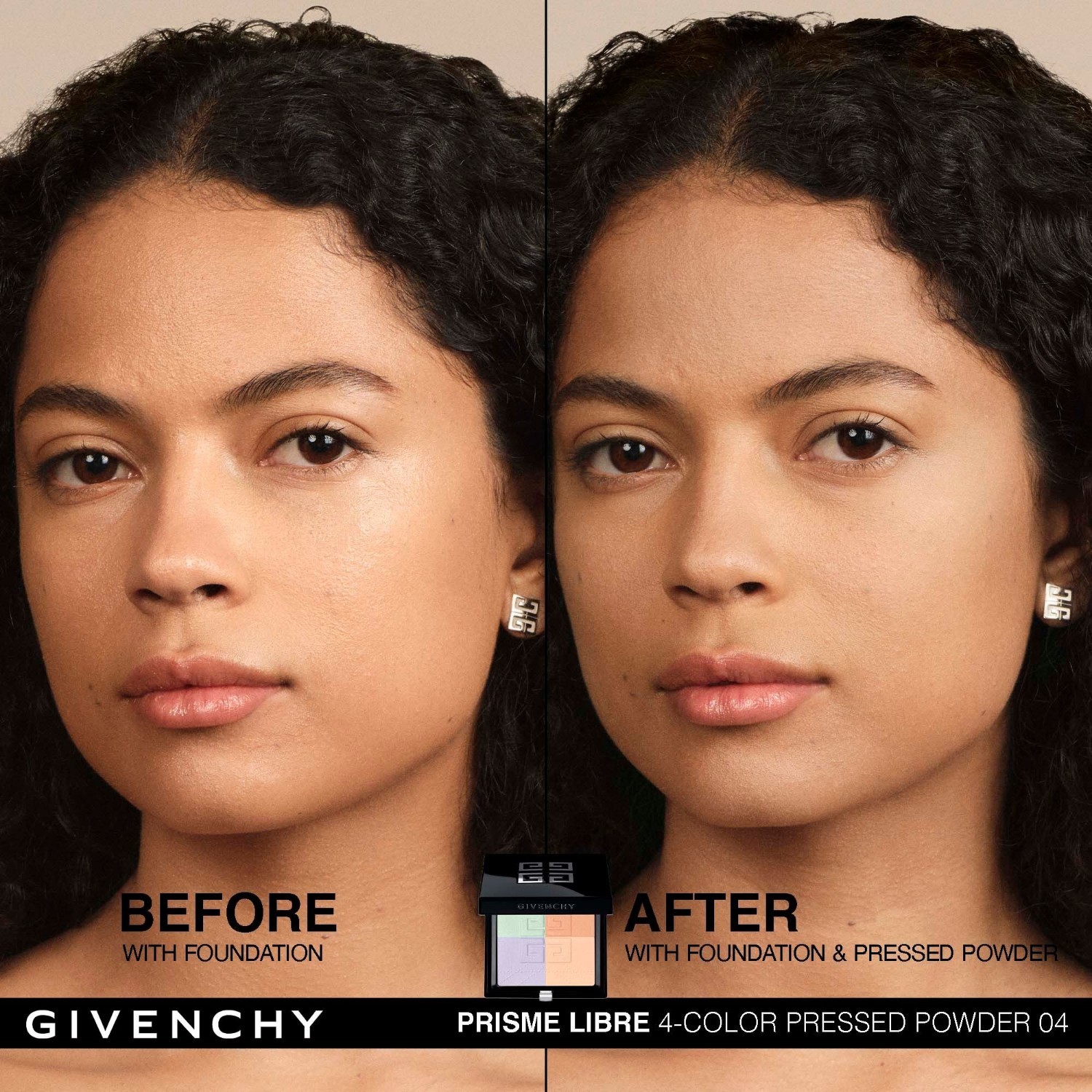 „Givenchy Prisme Libre“ 4 spalvų fiksuojamoji pudra – 7 g